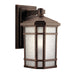 Kichler 9718PR Cameron One Light Outdoor Wall Mount, Prairie Rock Main Image.jpg