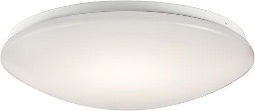 Kichler 10761WHLED Ceiling Space LED Flush Mount, White Alternate Image.jpg