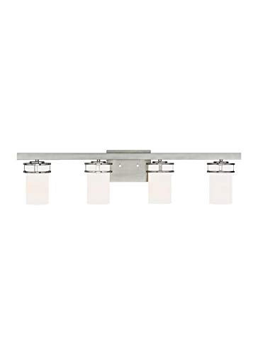 Generation Lighting 4421604EN3-962 Robie Four Light Wall / Bath, Brushed Nickel Alternate Image.jpg