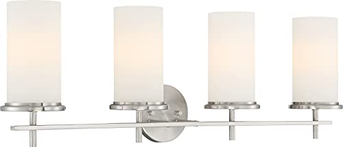 Minka-Lavery 4094-84 Haisley Four Light Bath Bar, Brushed Nickel Alternate Image.jpg