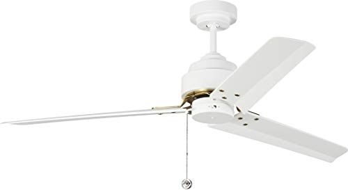 Visual Comfort Fan 3AR54RZWBBS Arcade 54 Ceiling Fan, Matte White Alternate Image.jpg