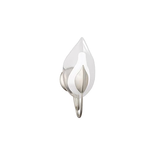 Hudson Valley 4801-SL Blossom One Light Wall Sconce, Silver Leaf Alternate Image.jpg