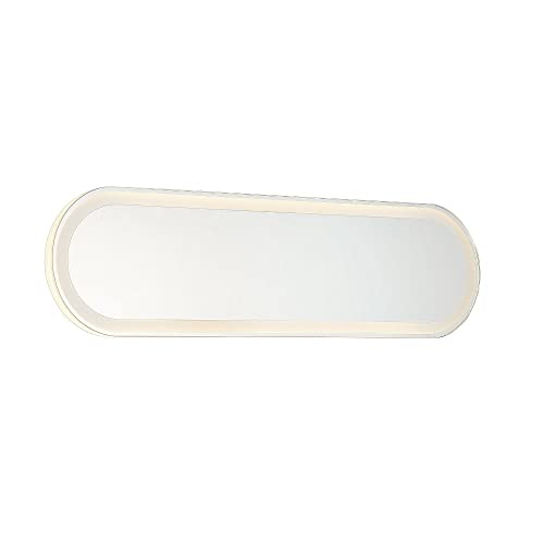 Minka-Lavery 6119-1 Vanity Led Mirror LED Mirror, White Alternate Image.jpg