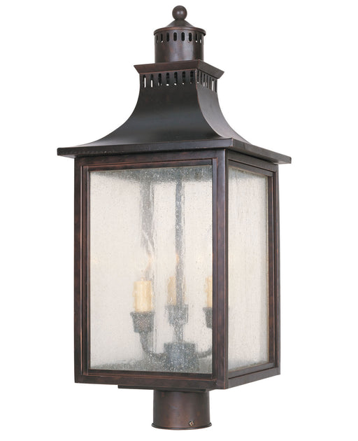 Savoy House 5-255-13 Three Light Post Lantern, English Bronze