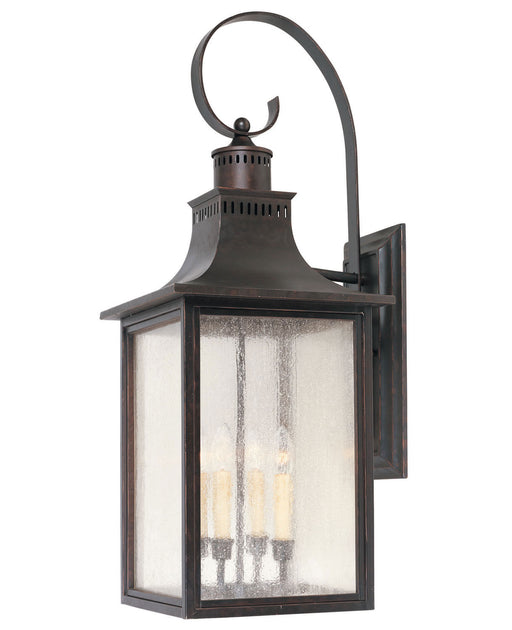 Savoy House 5-257-13 Four Light Outdoor Wall Lantern, English Bronze