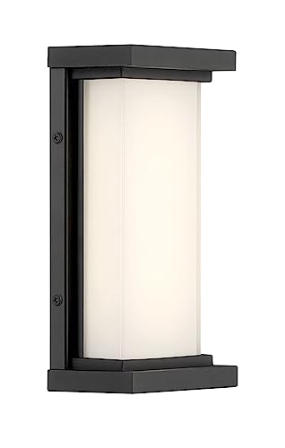George Kovacs P5560-066-L Caption LED Outdoor Wall Mount, Sand Coal Alternate Image.jpg