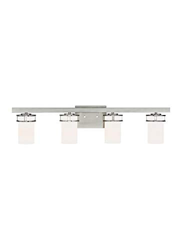 Generation Lighting 4421604-962 Robie Four Light Wall / Bath, Brushed Nickel Alternate Image.jpg