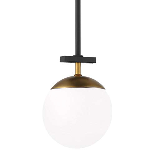 George Kovacs P351-618 Alluria One Light Mini Pendant, Weathered Black W/Autumn Gold Alternate Image.jpg