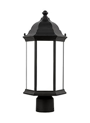 Generation Lighting 8238651EN3-12 Sevier One Light Outdoor Post Lantern, Black Alternate Image.jpg