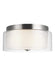 Generation Lighting 7537302-962 Elmwood Park Two Light Flush Mount, Brushed Nickel Alternate Image.jpg