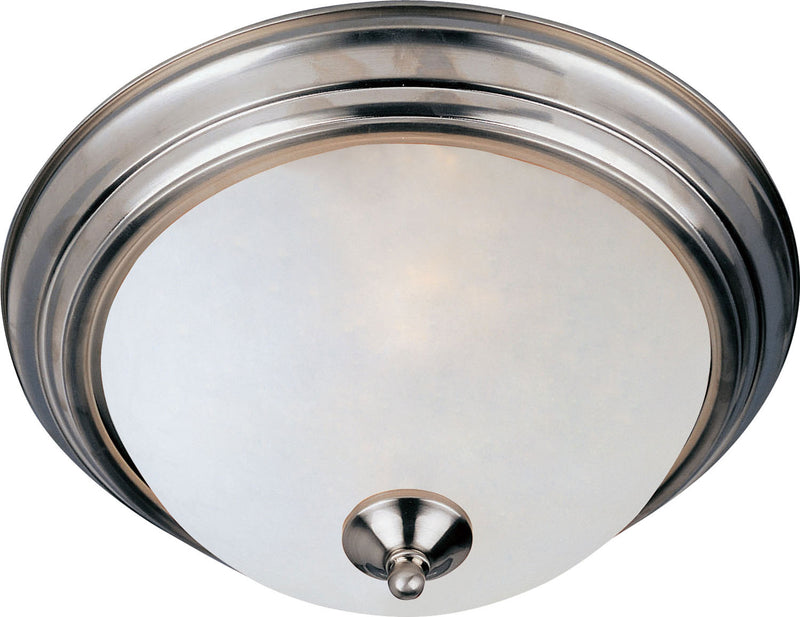 Maxim 5840FTSN Essentials - 584x One Light Flush Mount, Satin Nickel Main Image.jpg