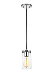Visual Comfort Studio 6190301-05 Zire One Light Mini-Pendant, Chrome Alternate Image.jpg
