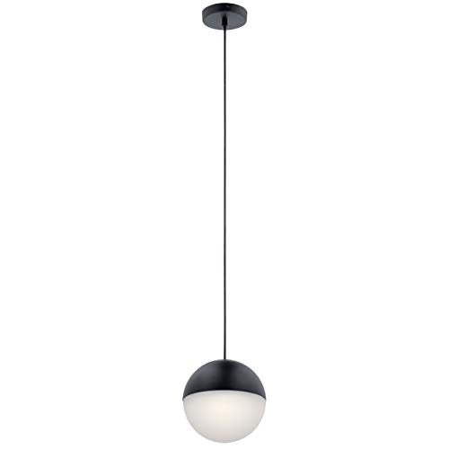 Kichler 83854MBKWH Moonlit LED Pendant, Matte Black Alternate Image 4.jpg