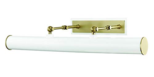 Mitzi HL263203-AGB/WH Holly Three Light Picture Light With Plug, Aged Brass/Soft Off White Alternate Image.jpg