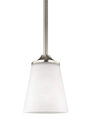 Generation Lighting 6124501EN3-962 Hanford One Light Mini-Pendant, Brushed Nickel Alternate Image.jpg