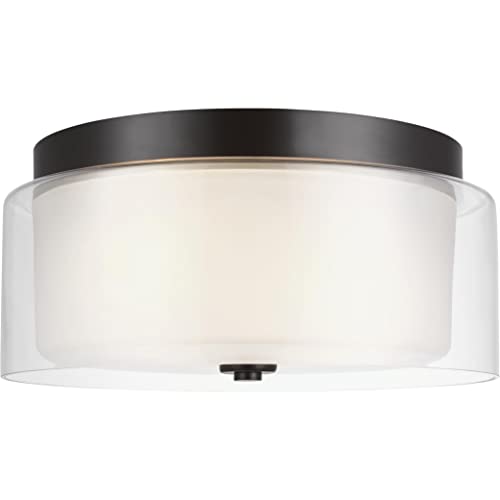 Generation Lighting 7537302EN3-710 Elmwood Park Two Light Flush Mount, Bronze Alternate Image.jpg