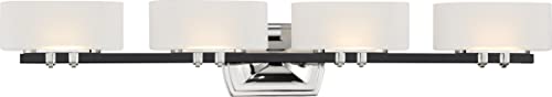 Minka-Lavery 3014-572-L Drury LED Bath Light, Coal w/Polished Nickel Highlights Alternate Image.jpg