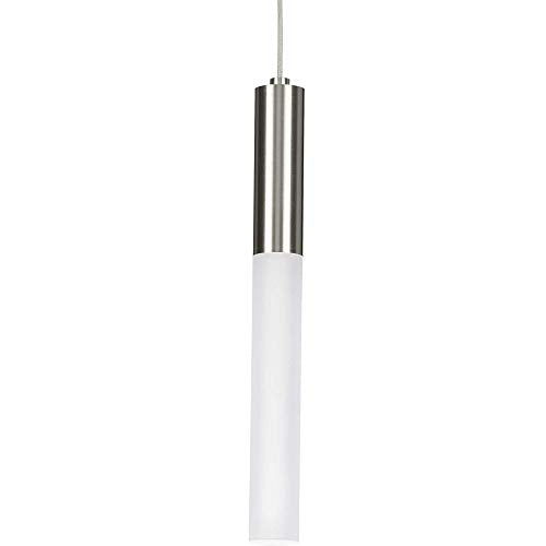 Progress P500321-009-30 Kylo LED Collection One-Light Brushed Nickel Modern Style Hanging Pendant Light Alternate Image.jpg