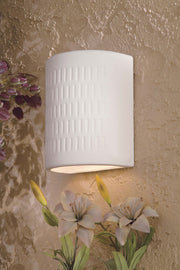 Minka-Lavery 564-1 One Light Wall Sconce, White Ceramic Alternate Image.jpg