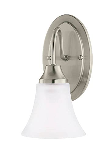 Generation Lighting 41806EN3-962 Holman One Light Wall / Bath Sconce, Brushed Nickel Alternate Image.jpg