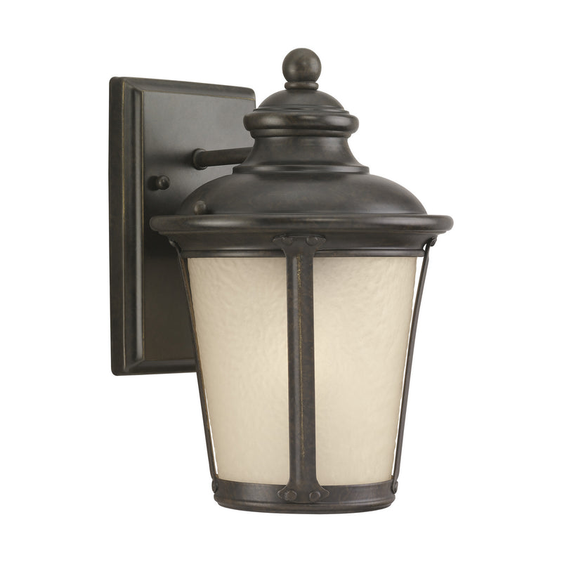 Generation Lighting 88240-780 Cape May One Light Outdoor Wall Lantern, Burled Iron Main Image.jpg