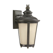 Generation Lighting 88241-780 Cape May One Light Outdoor Wall Lantern, Burled Iron Main Image.jpg