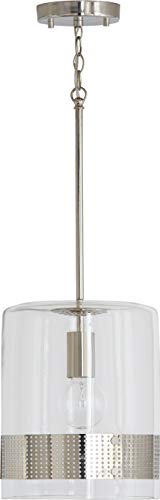 Capital Lighting 335911PN Marion One Light Pendant, Polished Nickel Alternate Image 4.jpg