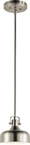 Kichler 11301NILED LED Mini Pendant, Brushed Nickel Alternate Image.jpg