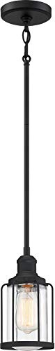Quoizel LUD1505EK Ludlow One Light Mini Pendant, Earth Black Alternate Image 4.jpg
