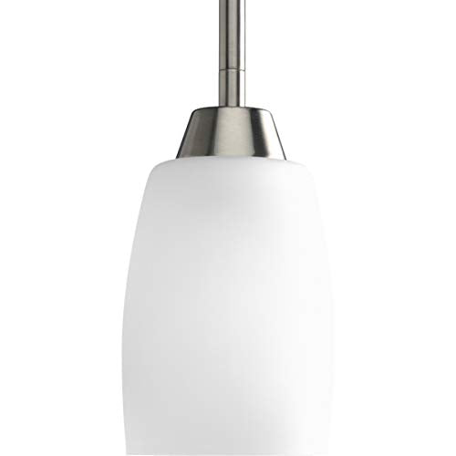 Progress P5108-09 Wisten Collection One-Light Brushed Nickel Etched Glass Modern Mini-Pendant Light Alternate Image.jpg