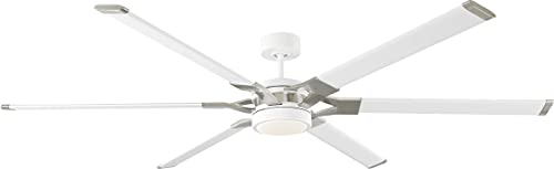 Visual Comfort Fan 6LFR72RZWD Loft 72 Ceiling Fan, Matte White Alternate Image.jpg