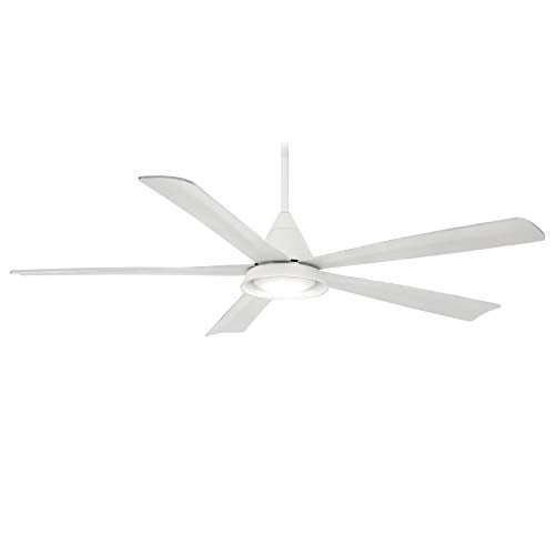 Minka-Aire F541L-WH Cone 54" Ceiling Fan, White Alternate Image.jpg