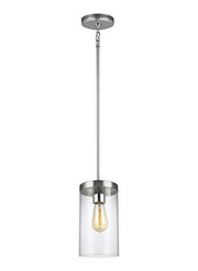 Visual Comfort Studio 6590301-05 Zire One Light Pendant, Chrome Alternate Image.jpg