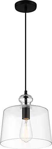 Minka-Lavery 2335-66A Clarity One Light Pendant, Coal Alternate Image.jpg