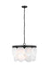 Visual Comfort Studio 5102506-848 Mellita Six Light Pendant, Satin Brass Alternate Image.jpg