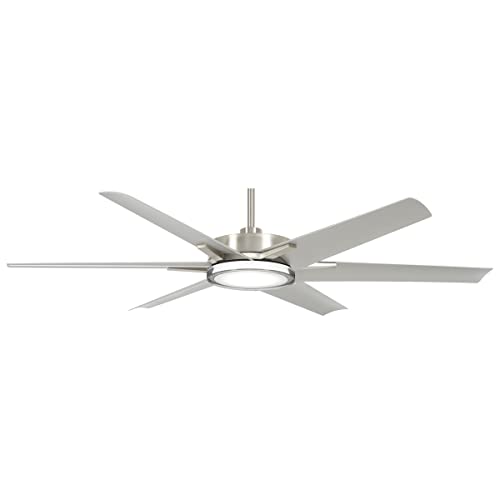 Minka-Aire F866L-BNW Deco 65" Ceiling Fan, Brushed Nickel Wet Alternate Image.jpg