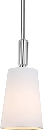 Visual Comfort Studio P1303PN Lismore One Light Pendant, Polished Nickel Alternate Image.jpg