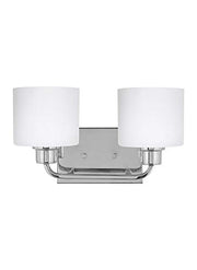 Generation Lighting 4428802-05 Canfield Two Light Wall / Bath, Chrome Alternate Image.jpg
