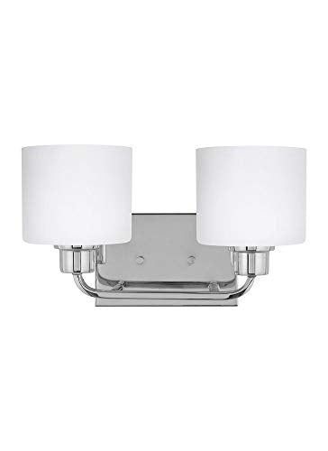 Generation Lighting 4428802-05 Canfield Two Light Wall / Bath, Chrome Alternate Image.jpg