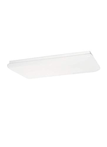 Generation Lighting 59271LE-15 Fluorescent Ceiling Four Light Flush Mount, White Alternate Image.jpg