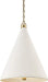 Hudson Valley MDS402-AGB/WP Plaster No.1 Two Light Pendant, Aged Brass/White Plaster Alternate Image.jpg