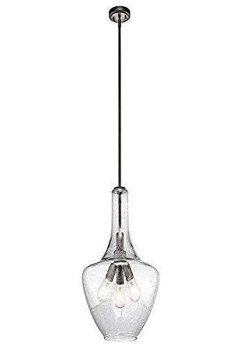 Kichler 42190OZ Everly Three Light Pendant, Olde Bronze Alternate Image.jpg