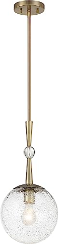 Minka-Lavery 1335-923 Populuxe One Light Mini Pendant, Oxidized Aged Brass Alternate Image.jpg