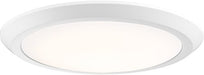 Quoizel VRG1616W Verge Flush Mount, White Lustre Alternate Image.jpg