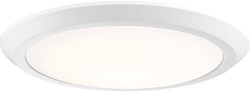 Quoizel VRG1616W Verge Flush Mount, White Lustre Alternate Image.jpg