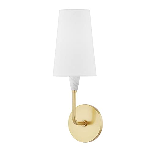 Mitzi H521101-AGB Janice One Light Wall Sconce, Aged Brass Alternate Image.jpg