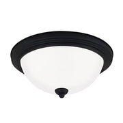 Generation Lighting 77063EN3-112 Geary One Light Flush Mount, Midnight Black Alternate Image.jpg