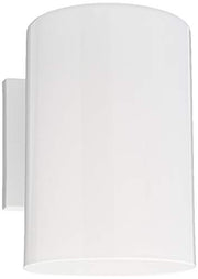 Visual Comfort Studio 8313897S-15 Outdoor Cylinders LED Outdoor Wall Lantern, White Alternate Image.jpg