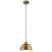 Kichler 52152NBR Zailey One Light Pendant, Natural Brass Alternate Image 4.jpg