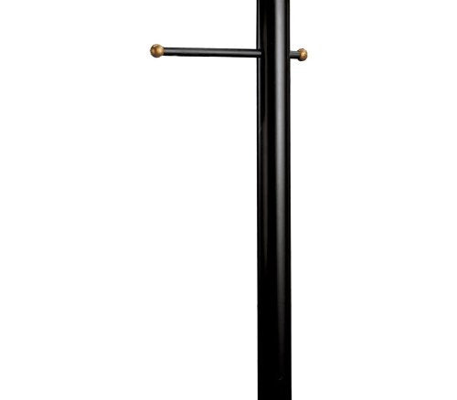 Kichler 9502BK Accessory Post w/Int Photocell & Ladder, Black Alternate Image.jpg